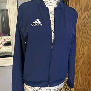 Adidas Women's Navy Bomber Jacket